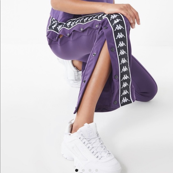 BNWT UO X Kappa Tear-Away Track Pants - Picture 2 of 3